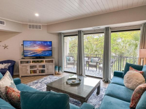 223 Forest Beach Villa - Spacious End-Unit - Enjoy a Private Pool, Tennis & Pickleball Courts, and Direct Access to Walking and